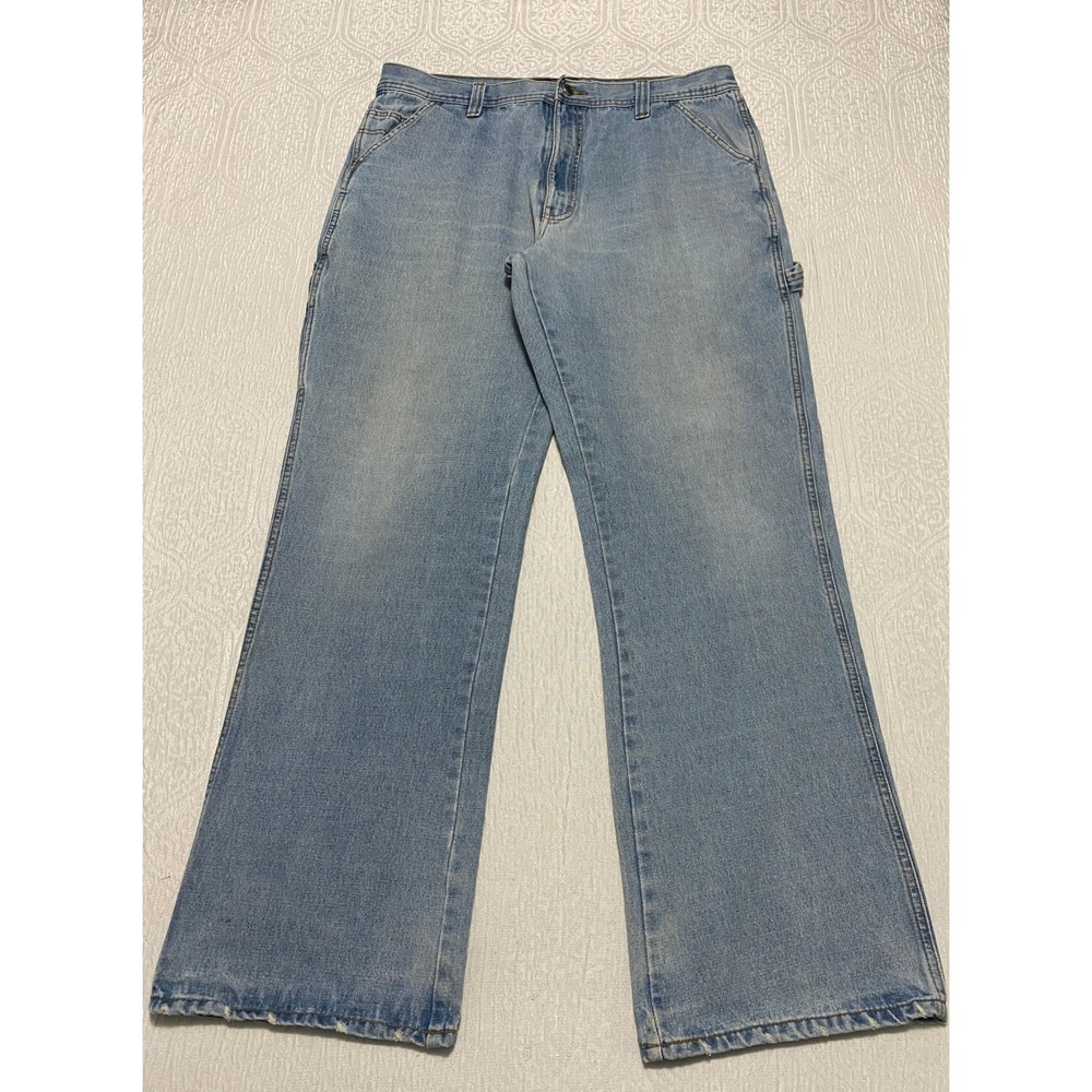 Steve &‎ Barry's Carpenter Jeans Men's Size 36×34 Blue Y2K Wide Leg